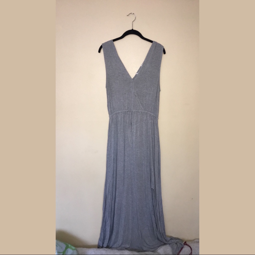 Long Grey Dress